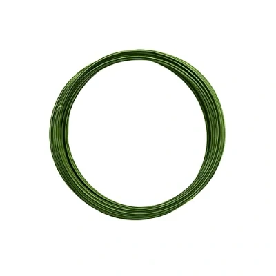 Afbeelding van Vaessen Creative Aluminiumdraad 2 mm 5 m donkergroen