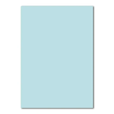 Afbeelding van 50 vellen DIN A5 papier, lichtblauw, 120 g, 14,8 x 21 cm, knutselpapier, briefpapier FarbenFroh by GUSTAV NEUSER