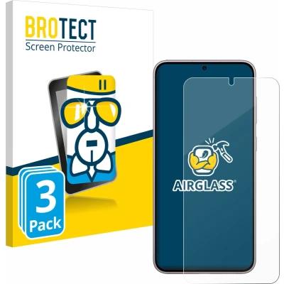 Afbeelding van BROTECT Glas Screen Protector voor Samsung Galaxy S23 Plus (3 Stuks) Schermbeschermer [9H Hardheid, Beschermglas Folie niet Gehard Glas]