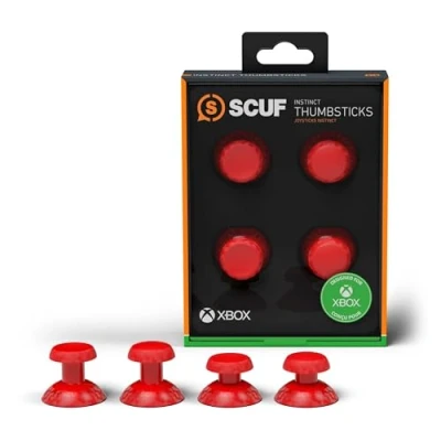 Afbeelding van SCUF Set van 4 verwisselbare Instinct joysticks vervangende alleen voor de Xbox Series XS Pro Performance Controller zwart 504 601 01 009 NA