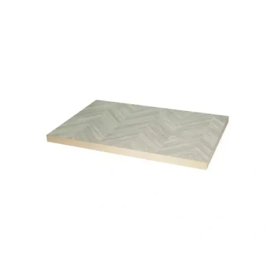 Afbeelding van Bolero Rechthoekig Tafelblad Chevron Ontwerp 1100 Mm X 700 FU513