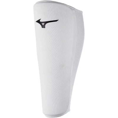 Afbeelding van Mizuno WHITE SHIN PAD (2pc) Wit Dames/Heren Maat M