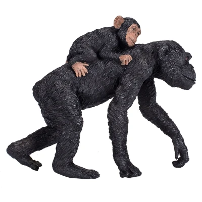 Afbeelding van Mojo Wildlife speelgoed Chimpansee Met Baby 387264