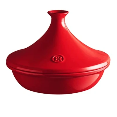Afbeelding van Emile Henry Tajine, keramiek, 32 cm, Rot Grand Cru
