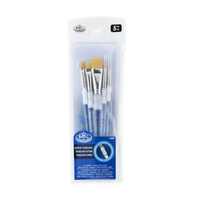 Afbeelding van Royal &amp; Langnickel Soft Grip Paint Brushes (5 Piece Brush Set)