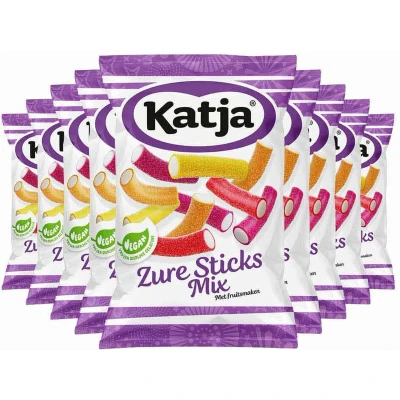 Afbeelding van 9x Katja Zure Sticks 250 gr