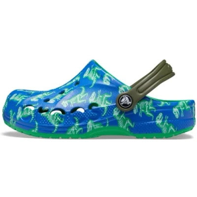 Afbeelding van Crocs Baya Clogs voor kinderen, uniseks, Blue Bolt Multi, 19/20 EU