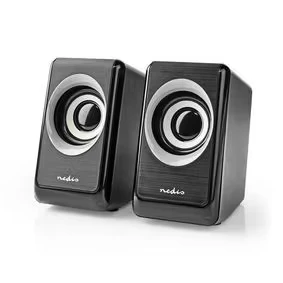 Afbeelding van PC luidspreker 2.0 18 W 3,5 mm jack