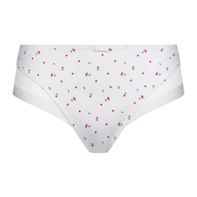 Afbeelding van Großzügiger Slip mit Tüll D0A63 für Damen
