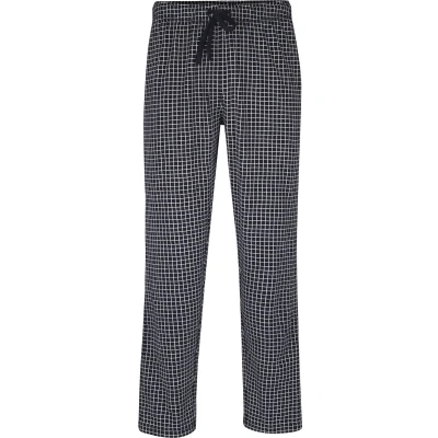 Afbeelding van Ceceba heren pyjamabroek lang donkerblauw met wit geruit Maat: 8XL