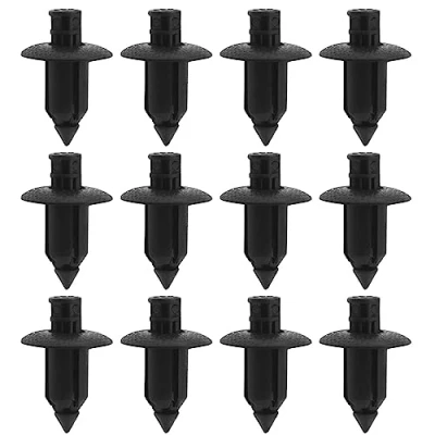 Afbeelding van Create idea 50 STKS 8mm Gat Motorfiets Klinknagel Kuip Trim Clips Plastic Bevestigingsmiddelen Push Type Behoud Styling Vervangende Onderdelen Zwart
