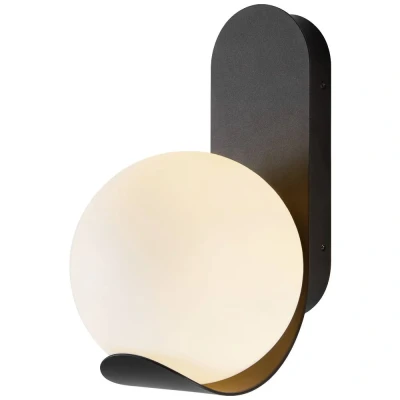 Afbeelding van Nordlux Dalius wandlamp zwart