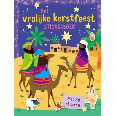 Afbeelding van Het vrolijke kerstfeest stickerboek