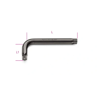 Afbeelding van Beta Haakse stiftsleutels voor Torx® schroeven 97TX 06 000970006