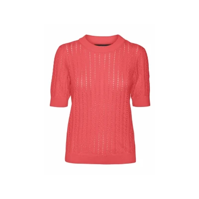 Afbeelding van Vero Moda Vmmorena Tshirt basic, Dames, Maat: XS, Dubarry