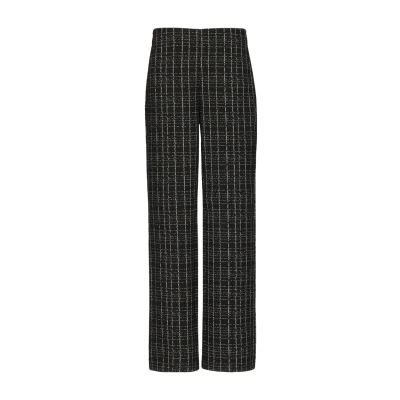 Afbeelding van COMMA Broek grijs / zwart