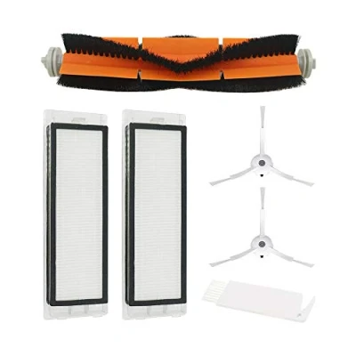 Afbeelding van WuYan 4 HEPA filters + zijborstels 2 hoofdborstels voor Xiaomi Mi Robot Vacuum Roborock S50 S51 reserveonderdelen stofzuigeraccessoires