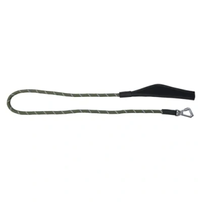 Afbeelding van Jack and Vanilla EXPEDITION Hondenriem Leiband Kleur: Olijfgroen Maat L: 13mmx120cm