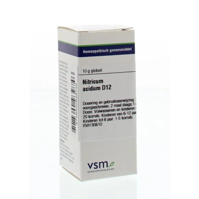 Afbeelding van Vsm Nitricum Acidum D12, 10 gram