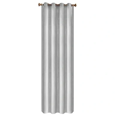Afbeelding van WOLTU VH6067hgr Verduisteringsgordijn met oogjes, velours gordijn, 300 g/m², zwaar, thermisch 140 x 245 cm, lichtgrijs, 1 stuk