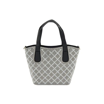 Afbeelding van faina Handtas, Dames, Maat: One Size, Black silver