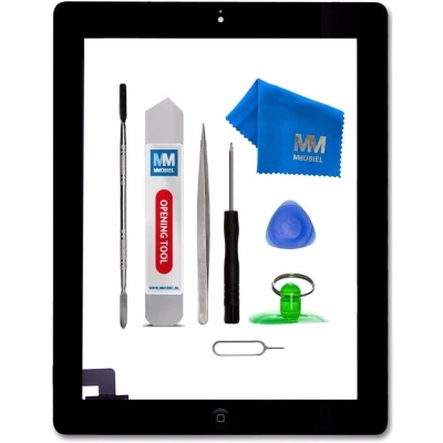Afbeelding van MMOBIEL Digitizer Scherm Display Glas Touchscreen voor iPad 2 (ZWART) inclusief Tools