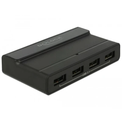 Afbeelding van Delock Externe USB 3.1 4 poorthub met 10 Gbps