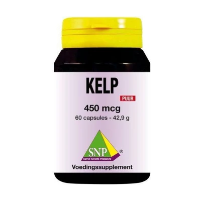 Afbeelding van SNP Kelp 450 mcg puur 60 capsules