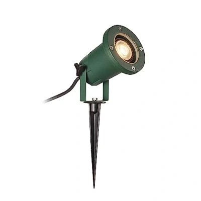 Afbeelding van Slv big nautilus qpar51 buitenlamp met grondpin groen ip65 max 11w 1001965