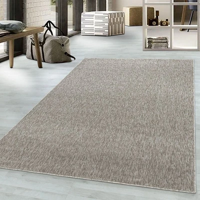 Afbeelding van Laagpolig vloerkleed Nani Beige 240x340cm Adana Carpets