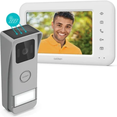 Afbeelding van Avidsen Elia Solar Wave intercom met camera draadloos