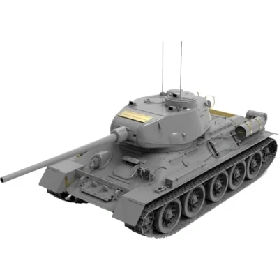 Afbeelding van 1:35 MiniArt 37078 T 34/85 Tsjechoslowaakse Productie Laat Type Tank Plastic Modelbouwpakket