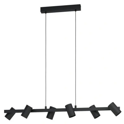 Afbeelding van EGLOÂ GatuelaÂ 1Â HanglampÂ Â E14Â 116Â cmÂ Zwart