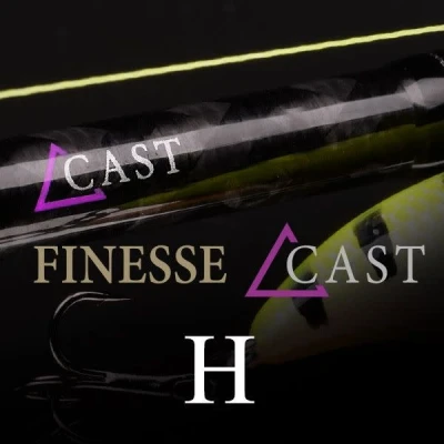 Afbeelding van Spro Finesse Casting Hengel (2 sections) Heavy X Fast Maat : 2.15m 20 60gr