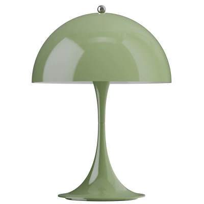 Afbeelding van Louis Poulsen Panthella Portable TafellampØ25 V3 LED Opaque Moss Green