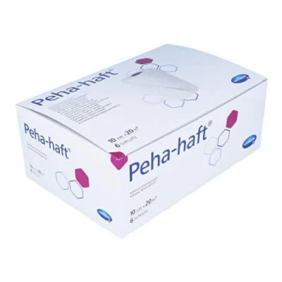 Afbeelding van Hartmann Peha Haft bevestigingsband zonder latex, 20 m x 10 cm, 6 stuks