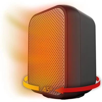 Afbeelding van Cecotec Tafelmodel Keramische Kachel ReadyWarm 1500 Max Ceramic Rotate. W, Oscillatie, Instelbare Thermostaat en 3 Bedrijfsmodi, Dekkinggebied van 15m2