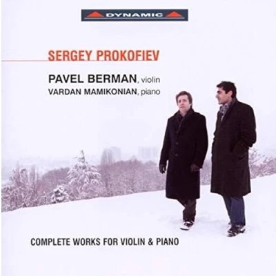 Afbeelding van Pavel Berman &amp; Vardan Mamikonian Prokofiev: Complete Works For Violin Piano (CD)