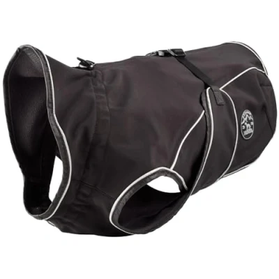 Afbeelding van Hunter Uppsala Softshell waterafstotende, winddichte en lichte functionele mantel voor actieve honden, 55 EU, zwart