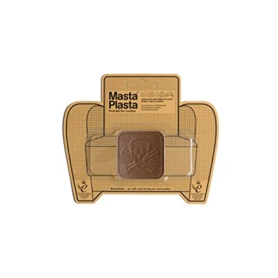 Afbeelding van MastaPlasta TAN Zelfklevende PREMIUM Instant Leather Reparatie Patches voor banken, autostoelen, tassen en meer. Stick on Bekleding Patch