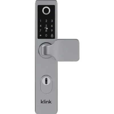 Afbeelding van Klink Smart One Slim Deurslot lock (RVS)