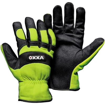 Afbeelding van Oxxa 51 610 X Mech Werkhandschoenen 10/XL Verhoogde zichtbaarheid 15161010