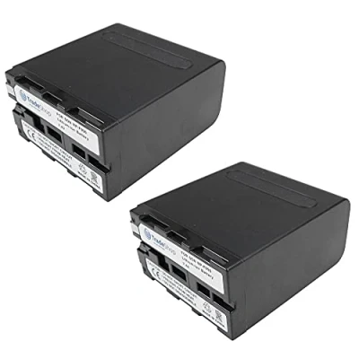 Afbeelding van 2 x krachtige camera Li Ion batterij 10400mAh vervangt Sony NP F930 F550 F750 F950 F960 F970 F990 NP530 NP730 NP930 NPF330 NPF730