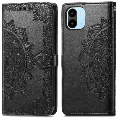 Afbeelding van Xiaomi Redmi A2 Hoesje Kunstleder iMoshion Bookcase Zwart Telefoonhoesje