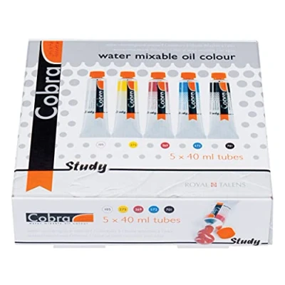 Afbeelding van Verfset Talens Cobra Olieverf Multicolour 40 ml