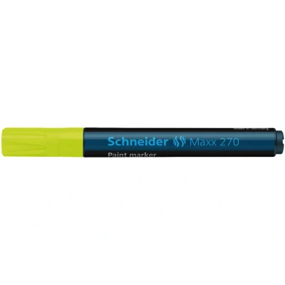 Afbeelding van 10x Schneider paint marker Maxx 270, geel