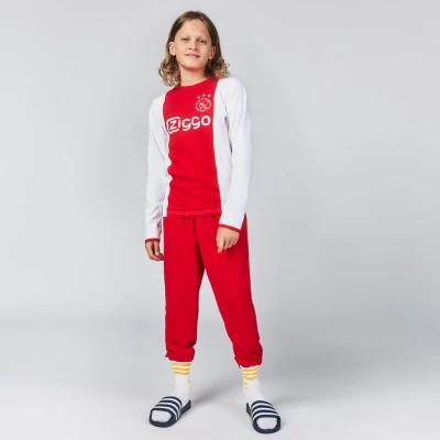 Afbeelding van Ajax pyjama rood/wit