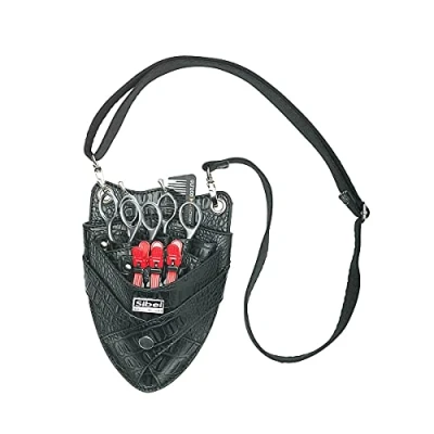 Afbeelding van Boy 7 Zwarte Holster In Matte Kroko Vr 6 Scharen Sibel