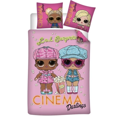 Afbeelding van Dekbedovertrek Cinema Darlings Eenpersoons 140 x 200 cm Polyester