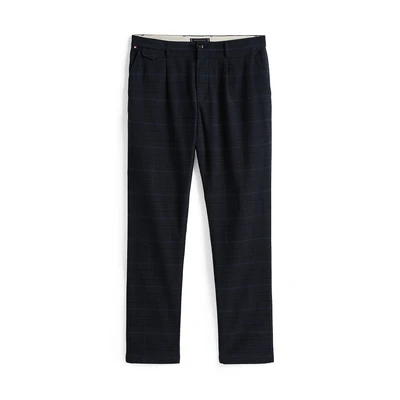 Afbeelding van Tommy Hilfiger Denton POW Check Chino, Heren, Maat: 38x36, Desert sky